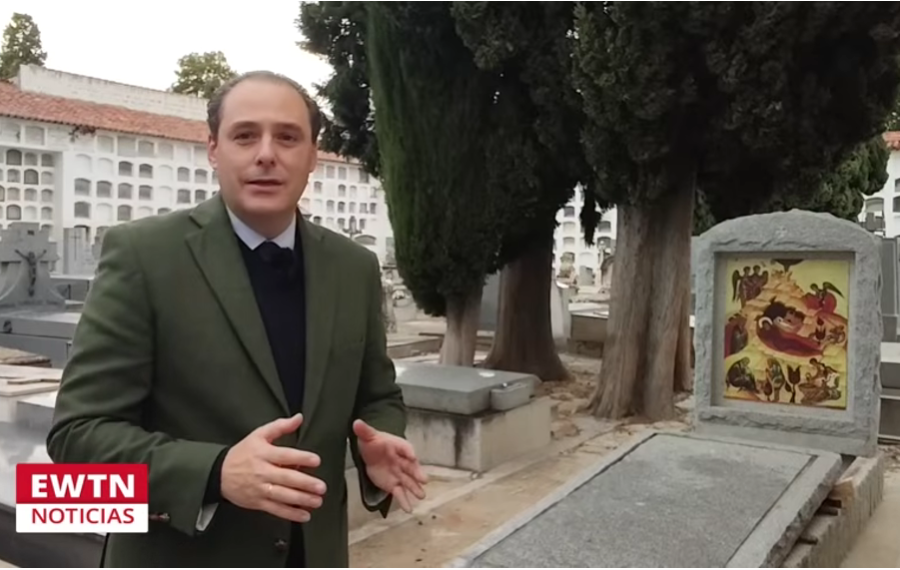 Reportaje sobre En Vela, funeraria para bebés, en EWTN Noticias